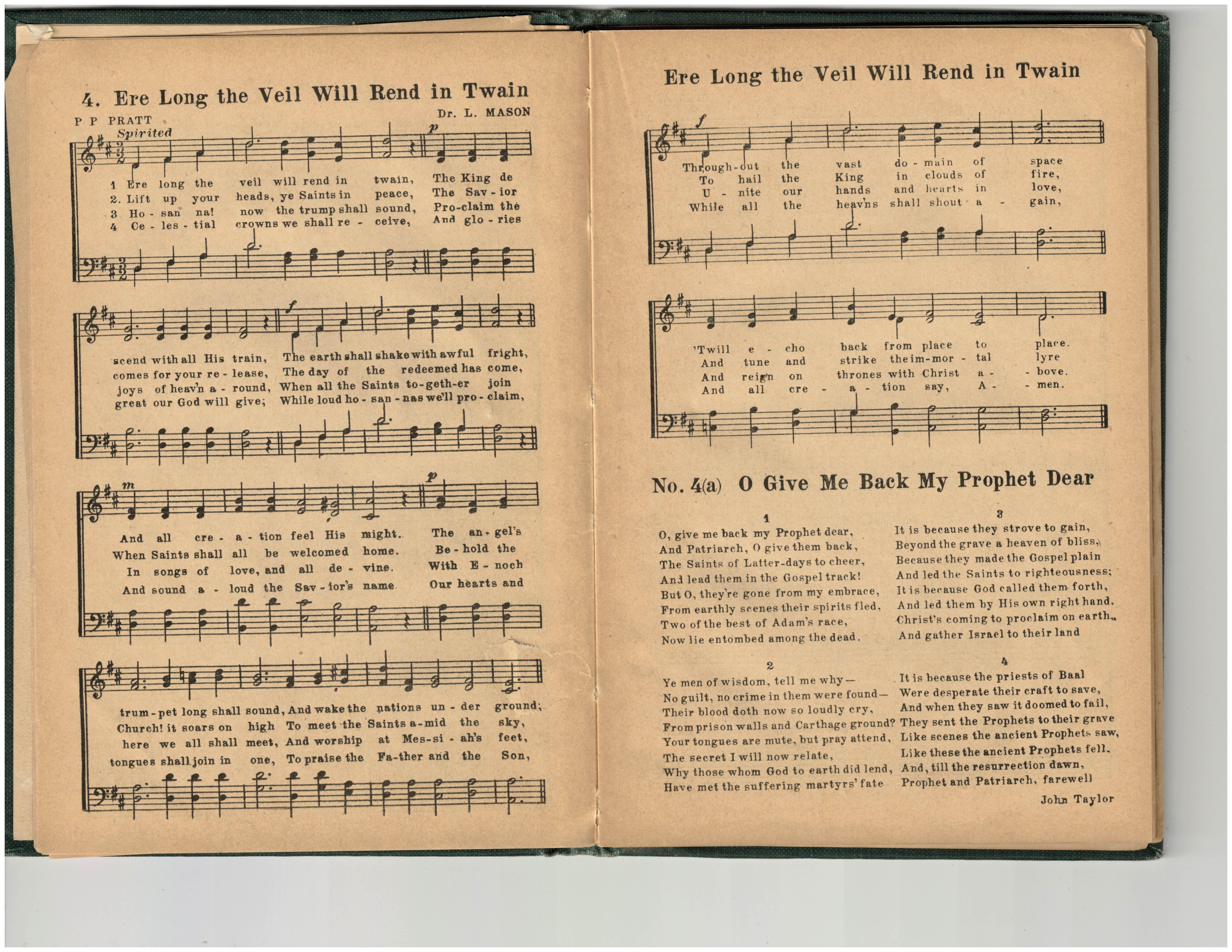 1919 LDS Hymnbook - General Discussion - ThirdHour