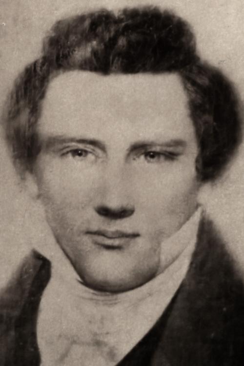 Photo of the Morom Prophet Joseph Smith Jr from his Original Daguerrotype Kim Marshall.jpg