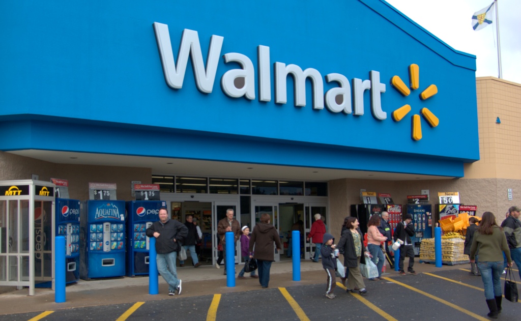 Walmart entrance