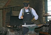 Missionary Works in the Historic Nauvoo Blacksmith Shop