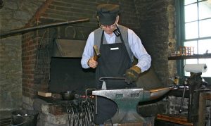 Missionary Works in the Historic Nauvoo Blacksmith Shop