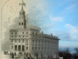 Blended Old and New Nauvoo Temples