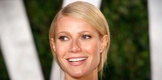Gwyneth Paltrow smiles on the red carpet