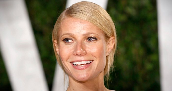 Gwyneth Paltrow smiles on the red carpet