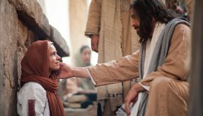 Jesus Heals Woman with an Issue of Blood