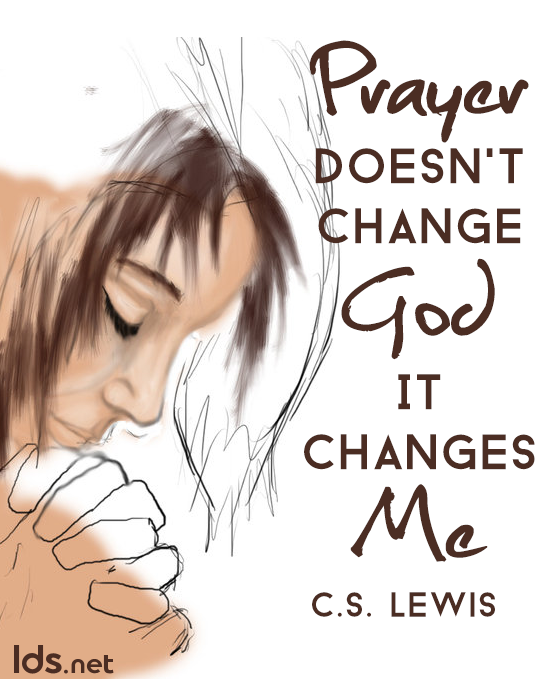 Prayer Changes Me