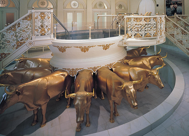 Salt Lake Temple Baptismal font