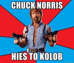Norris hies to Kolob meme
