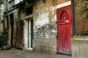 Red door