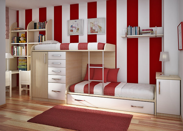 red in decor