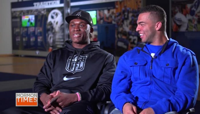 Kyle Van Noy and Ziggy Ansah