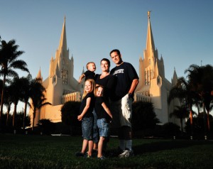 Temple, Family