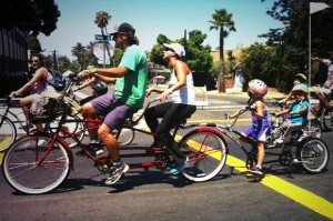 Tandem Bike Family