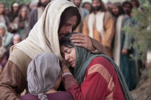 Jesus Comforts Mary and Martha