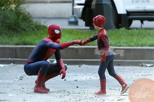 spidey fist bump