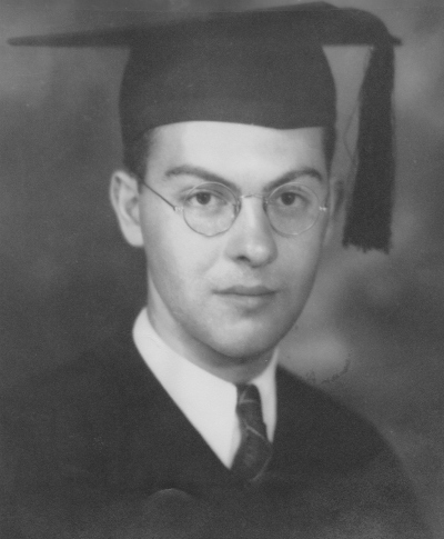 Joe as a graduate