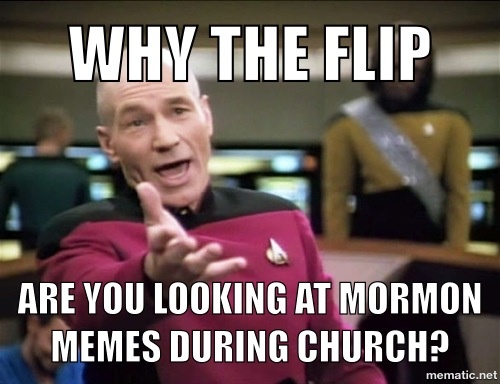 Looking at Memes at Church