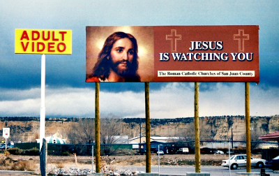 Jesus is watching you