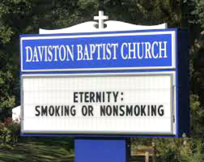 Eternity: Smoking or nonsmoking