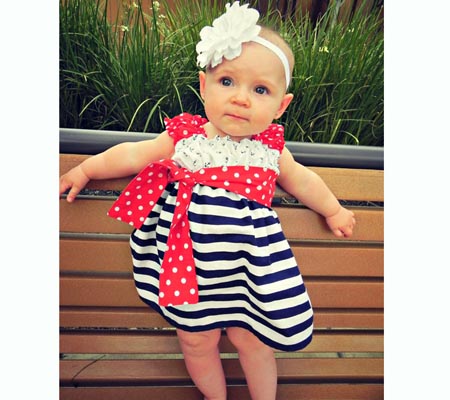 July 4th baby outfit