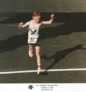 Golden Harper first marathon