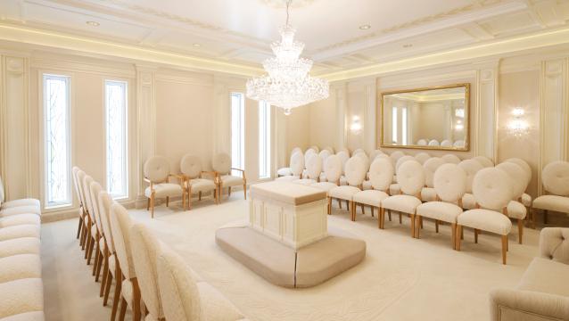 lds temple sealing room