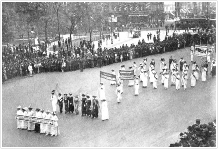 suffrage parade