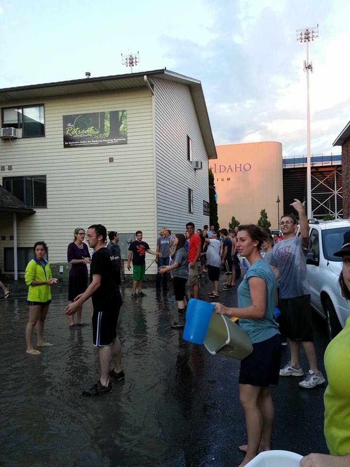 Flood, water, BYU-Idaho