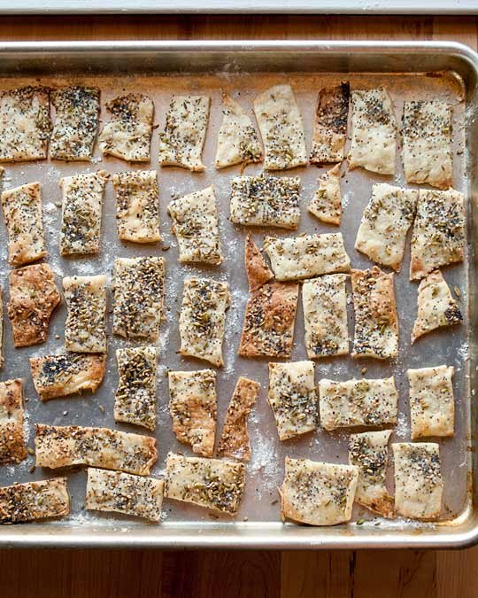 homemade crackers