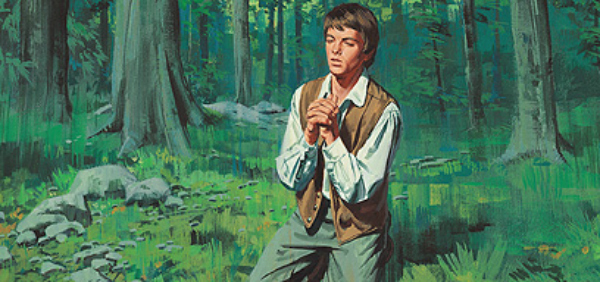 Joseph Smith praying