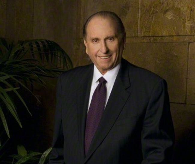 Current Photo of President Thomas S. Monson