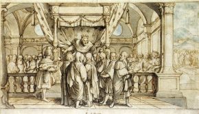 Hans Holbein The Arrogance of Rehoboam