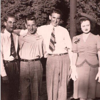 Thomas S. Monson with Frances and other friends