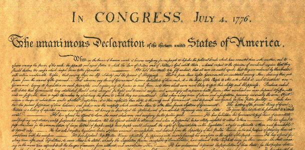 The Declaration of Independence