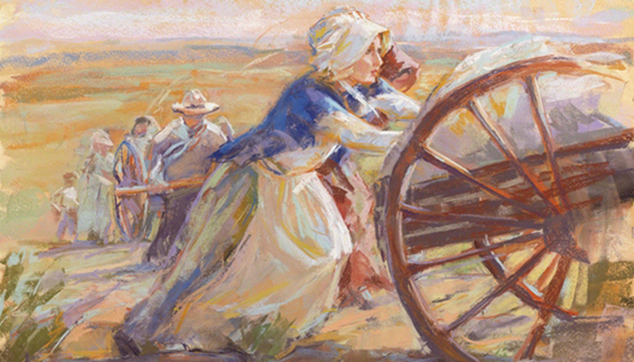 pioneer woman wagon