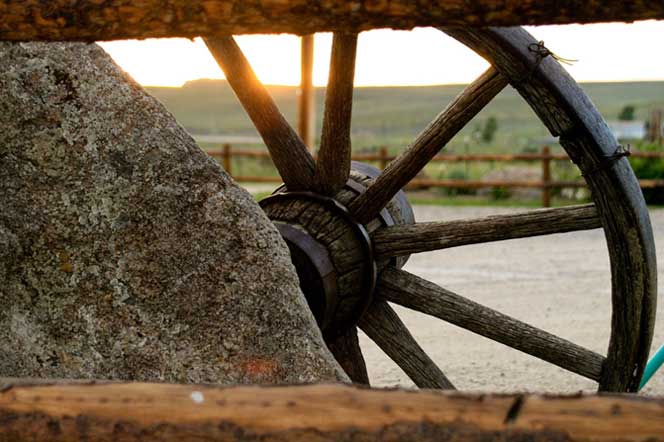 wagon wheel at martins cove