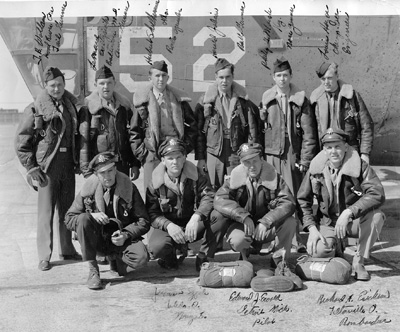 Boyd K Packer and his bomber crew