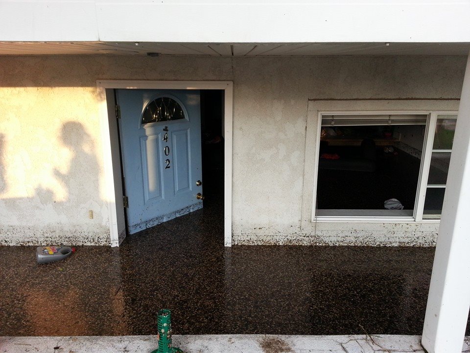 Flood, apartment