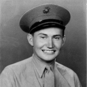 L Tom Perry as a Marine