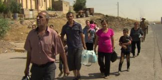 Christians fleeing Iraq