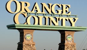 Orange County sign