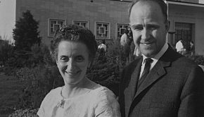 Agnes Veronika Erdös and Gustav Palm