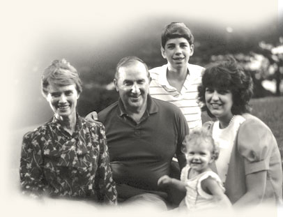 Richard G. Scott with his wife, two of his children, and a granddaughter