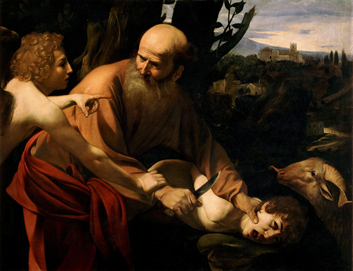 Sacrifice of Isaac - Caravaggio