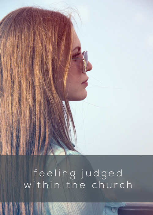 quote about feeling judged at church