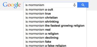 Google Search Mormonism
