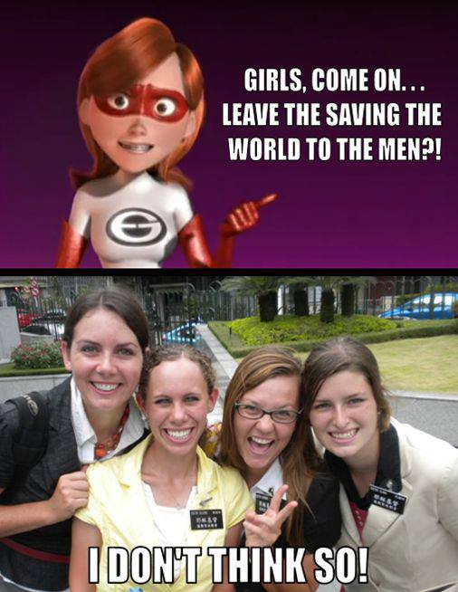 Sister Missionaries Meme