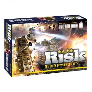 Risk Doctor Who Edition Game Box Cover