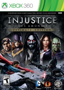 Injustice: God's Among Us Xbox 360 Game Case 