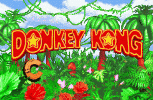 Donkey Kong Country Title Gif